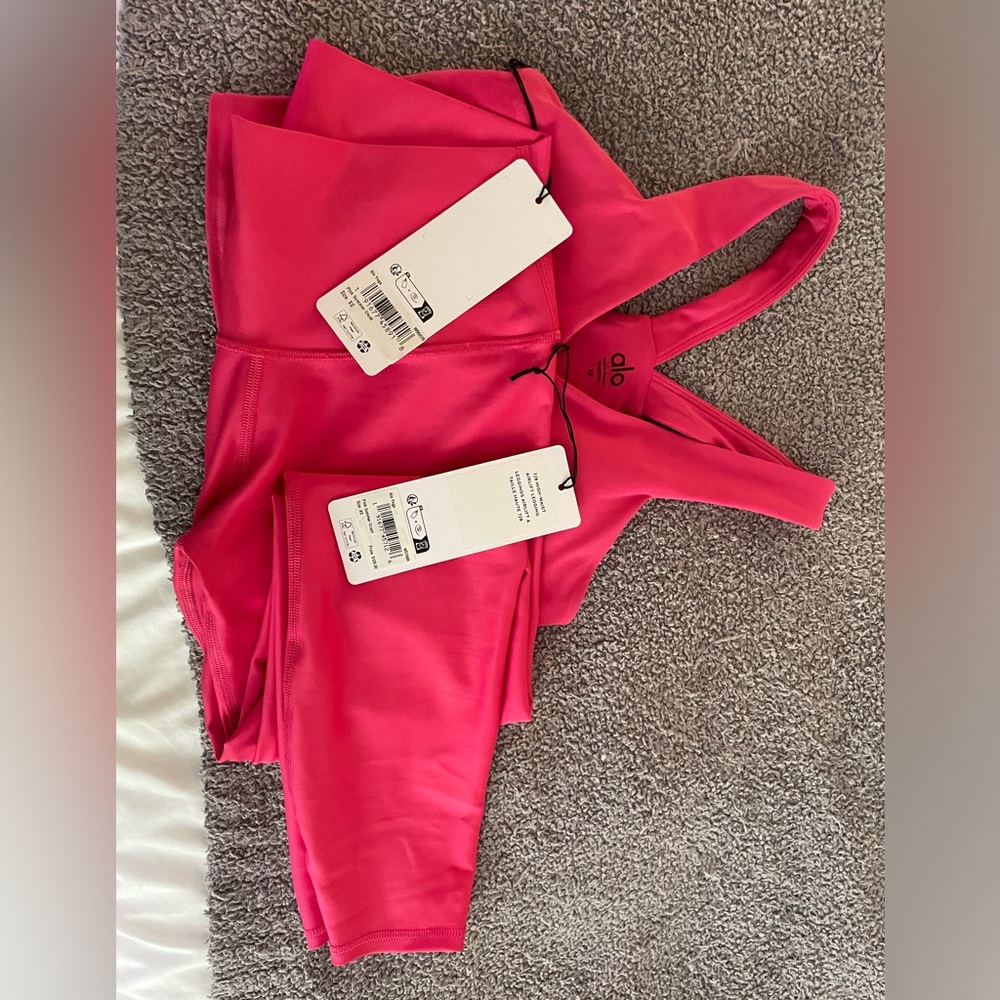 Pink Summer Crush 7/8 High Waist Airlift Legging